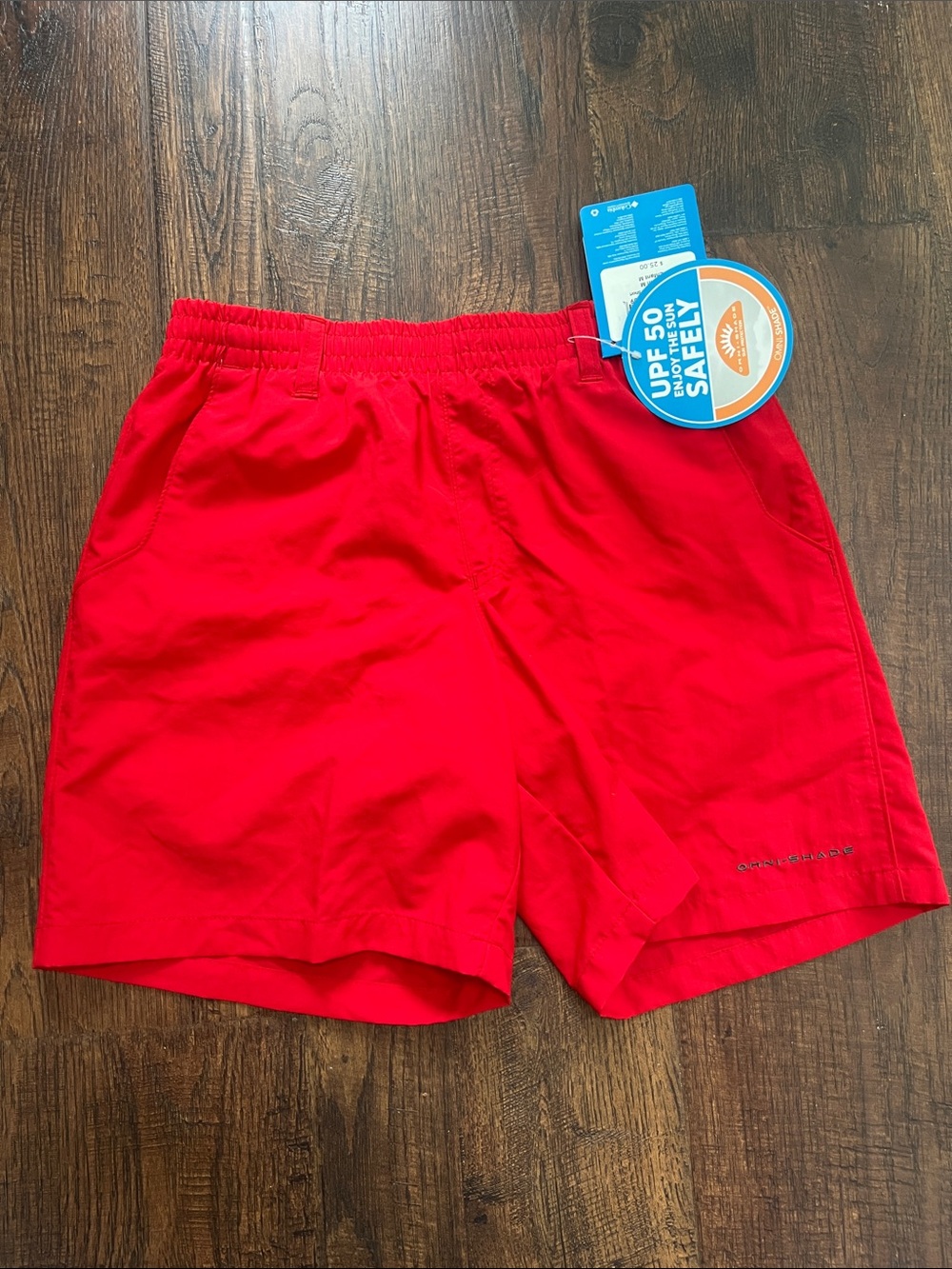 Columbia Red Quick Dry Board Shorts/Fishing Shorts